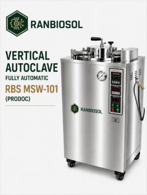 VERTICAL AUTOCLAVE FULLY AUTOMATIC RBS MSW-101 (PRODOC)