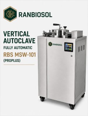 VERTICAL AUTOCLAVE FULLY AUTOMATIC RBS MSW-101 (PROPLUS)