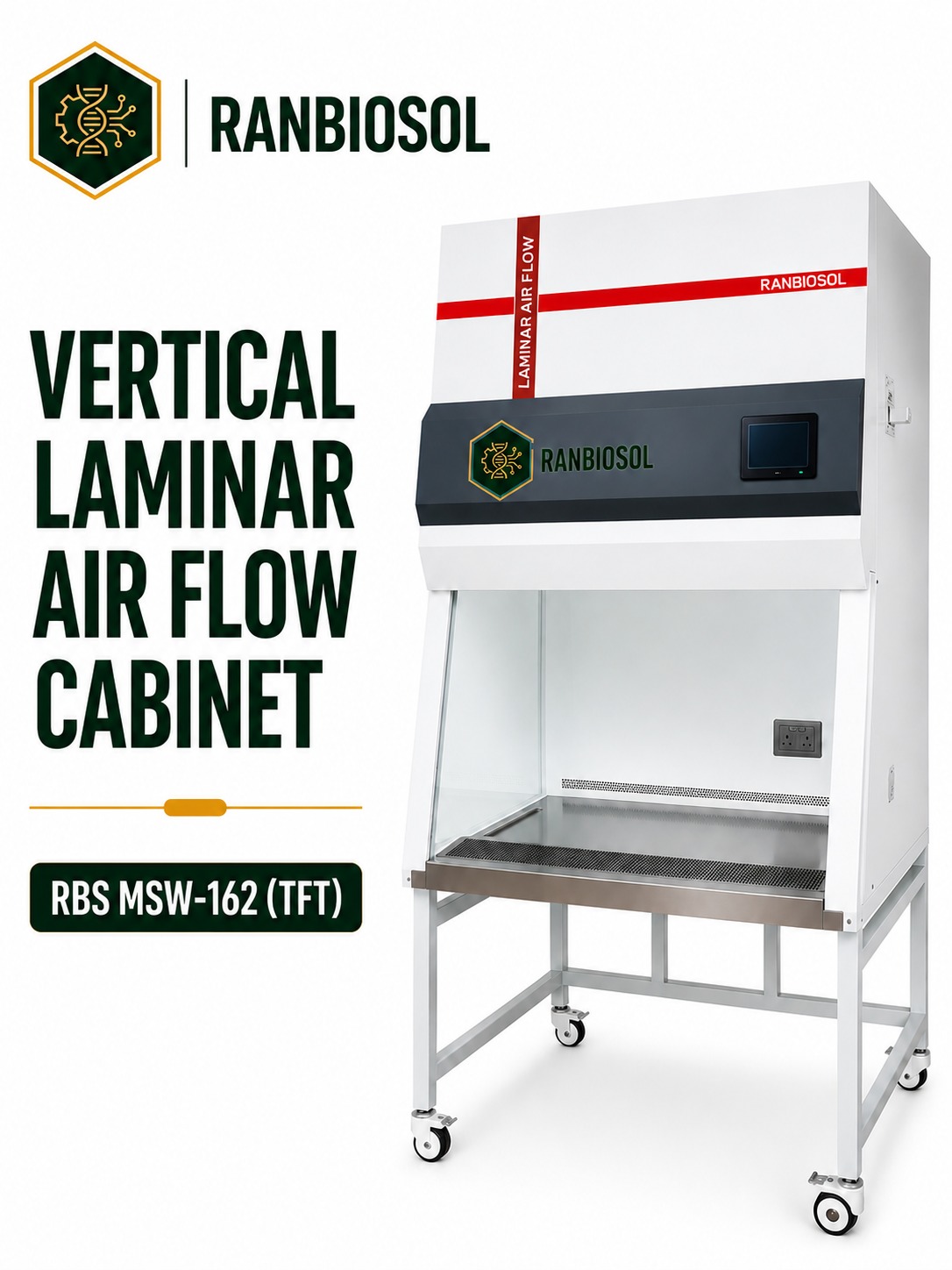 VERTICAL LAMINAR AIR FLOW CABINET RBS MSW-162(TFT)