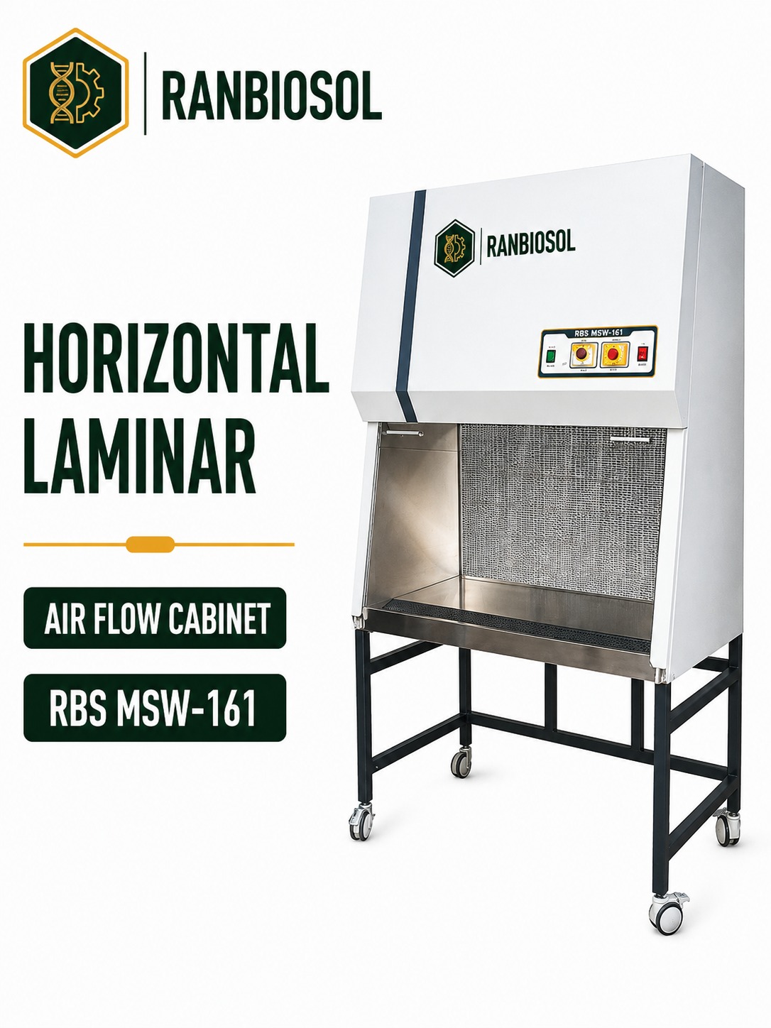 HORIZONTAL LAMINAR AIR FLOW CABINET RBS MSW-161
