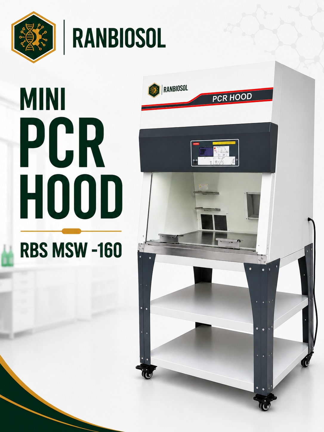MINI PCR HOOD RBS MSW-160