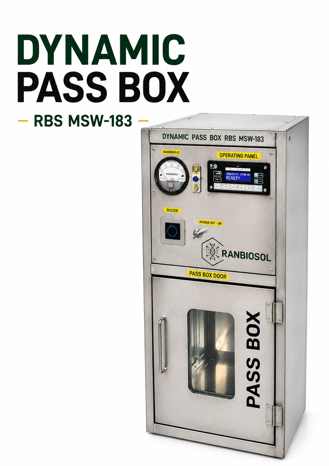 DYNAMIC PASS BOX RBS MSW-183
